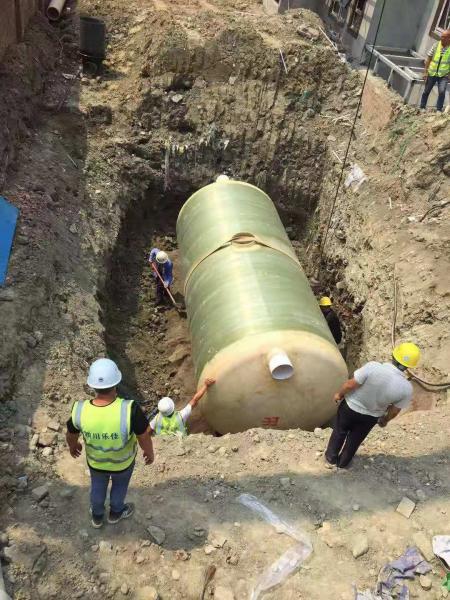 万州区南部县养猪场玻璃钢化粪池项目